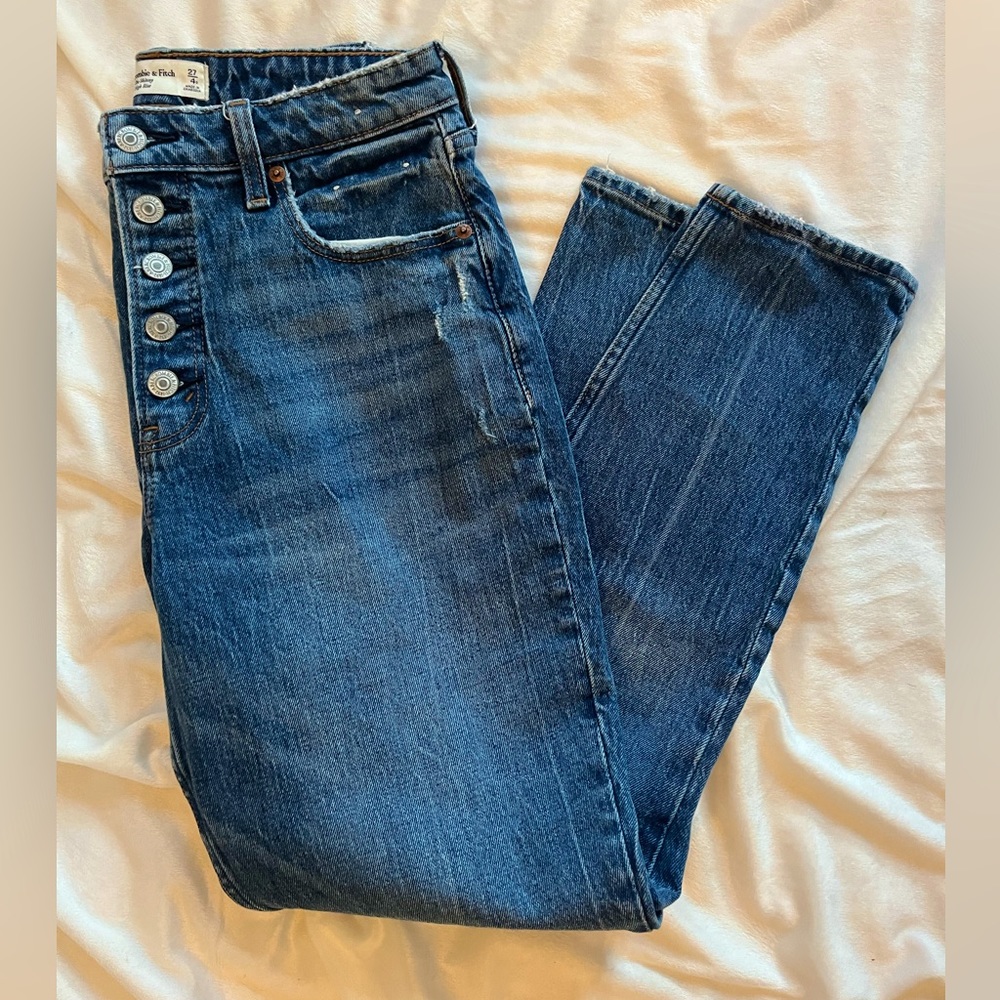 Abercrombie & Fitch Curve Love High Rise “The Skinny” Jean